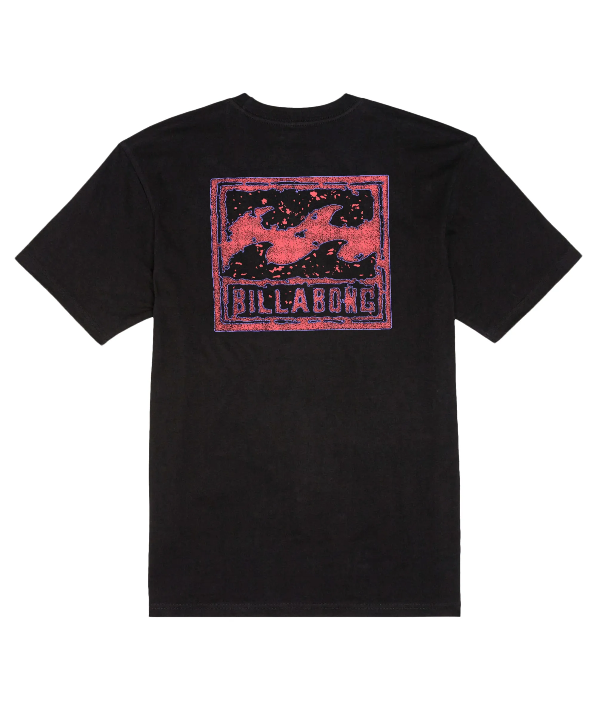Billabong Mens Crayon Wave Short Sleeve T-Shirt