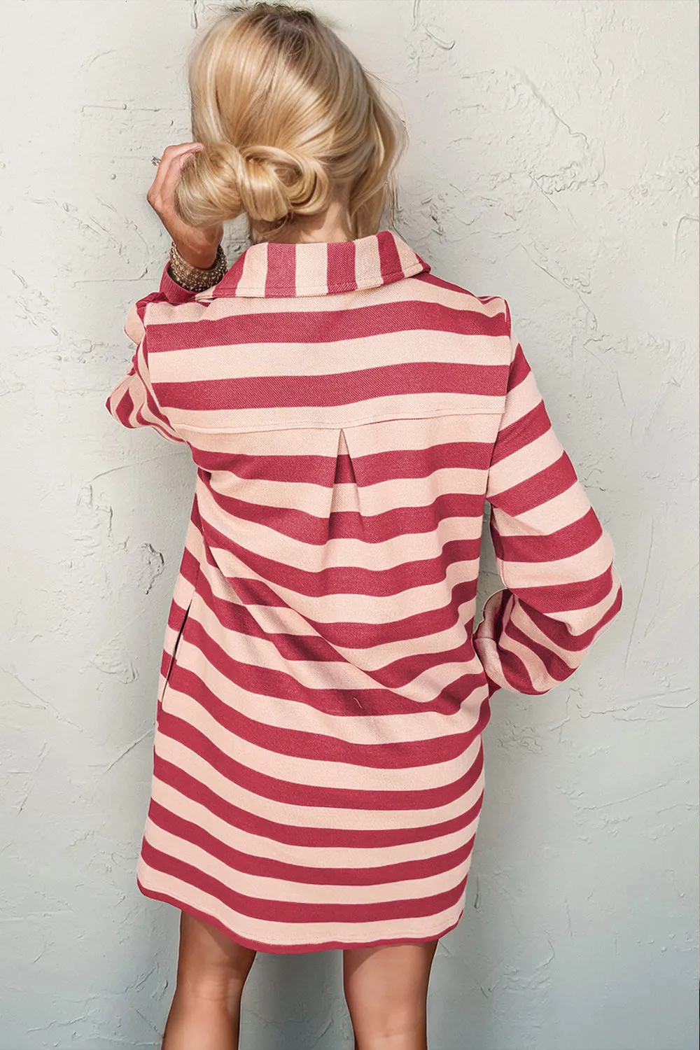 Just BE. Stripe Symphony  Dress