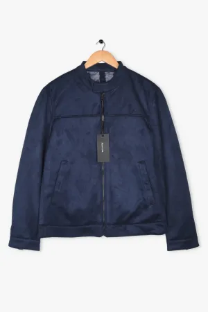 MASSIMO DUTTI FAUX SUEDE JACKET