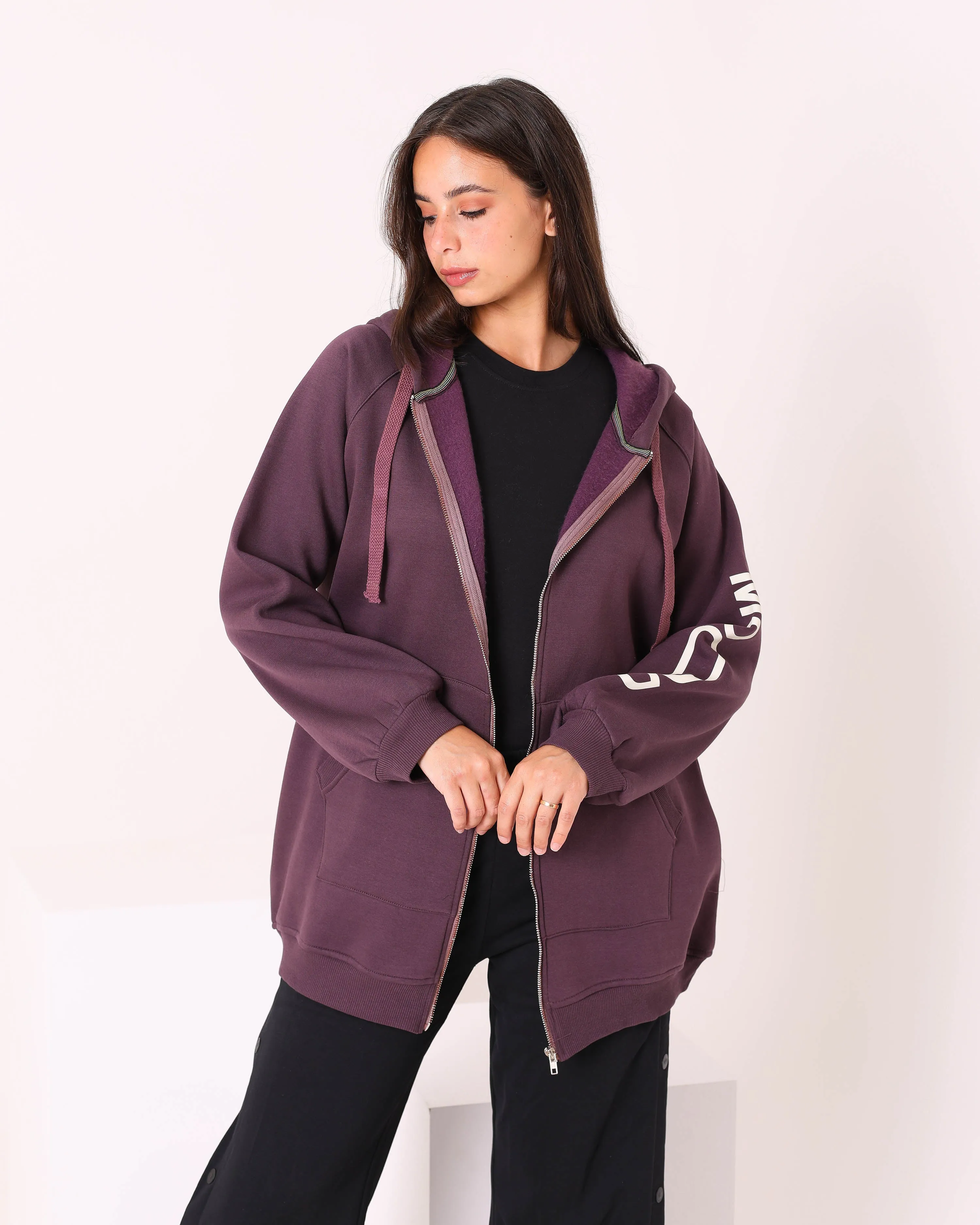 Melton Cotton SweatShirt (W646) - Just4women