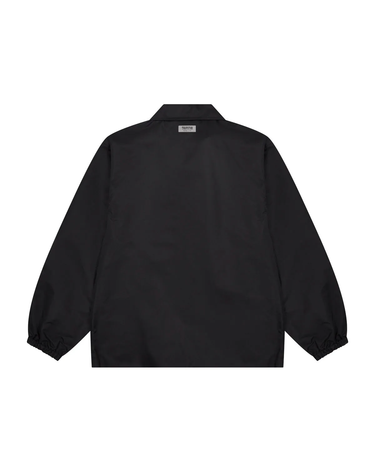 Nylon Twill Coach Jacket - Black