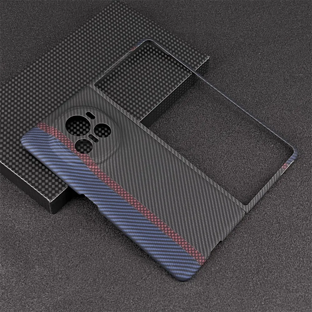 Oatsbasf Luxury Pure Aramid Fiber Case for Honor Foldable Smartphones