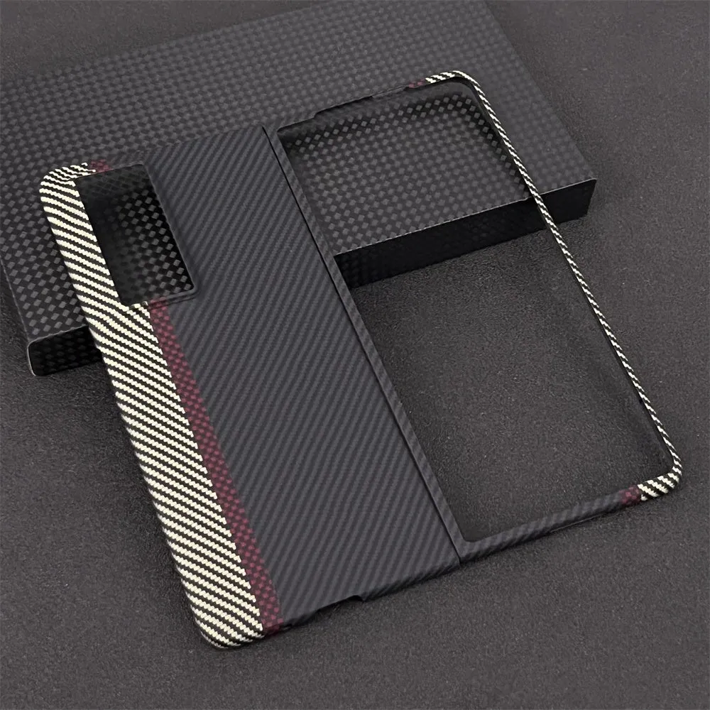 Oatsbasf Luxury Pure Aramid Fiber Case for Honor Foldable Smartphones