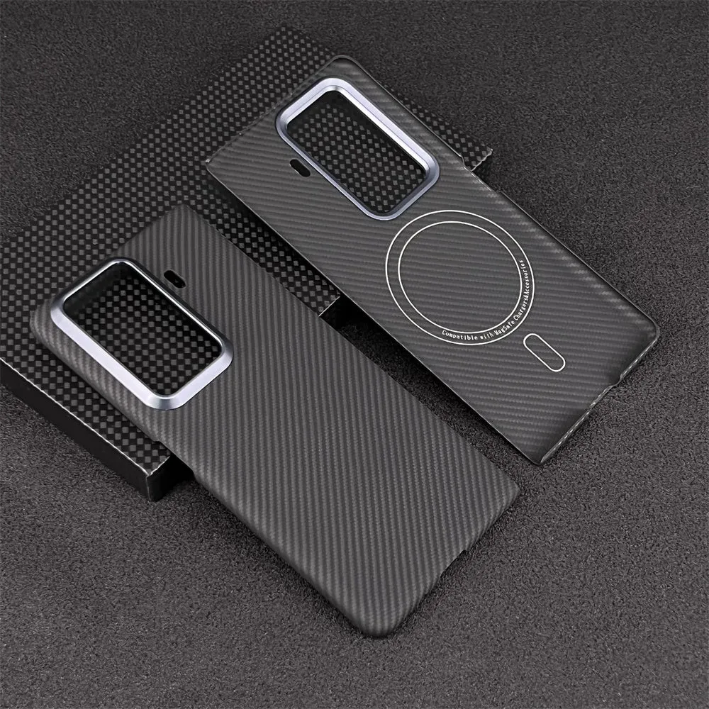 Oatsbasf Luxury Pure Aramid Fiber Case for Honor Foldable Smartphones