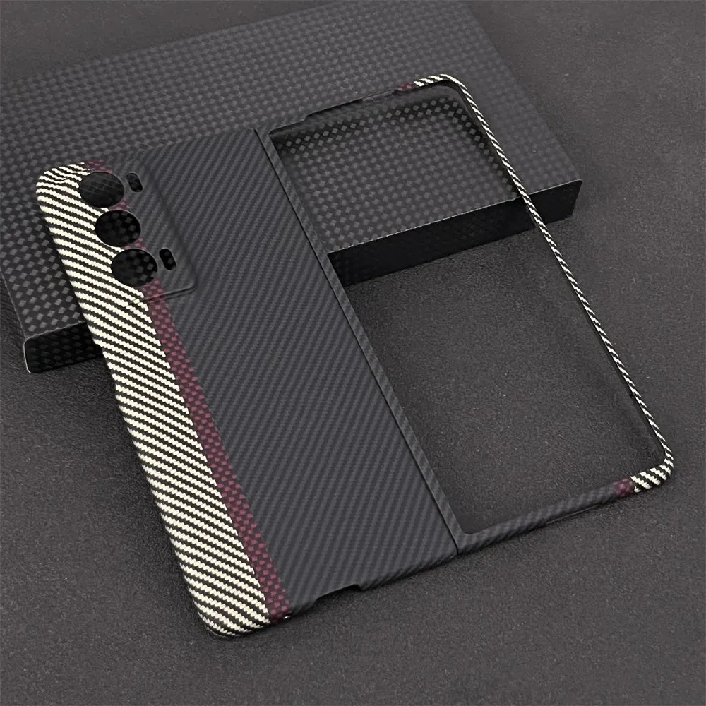 Oatsbasf Luxury Pure Aramid Fiber Case for Honor Foldable Smartphones