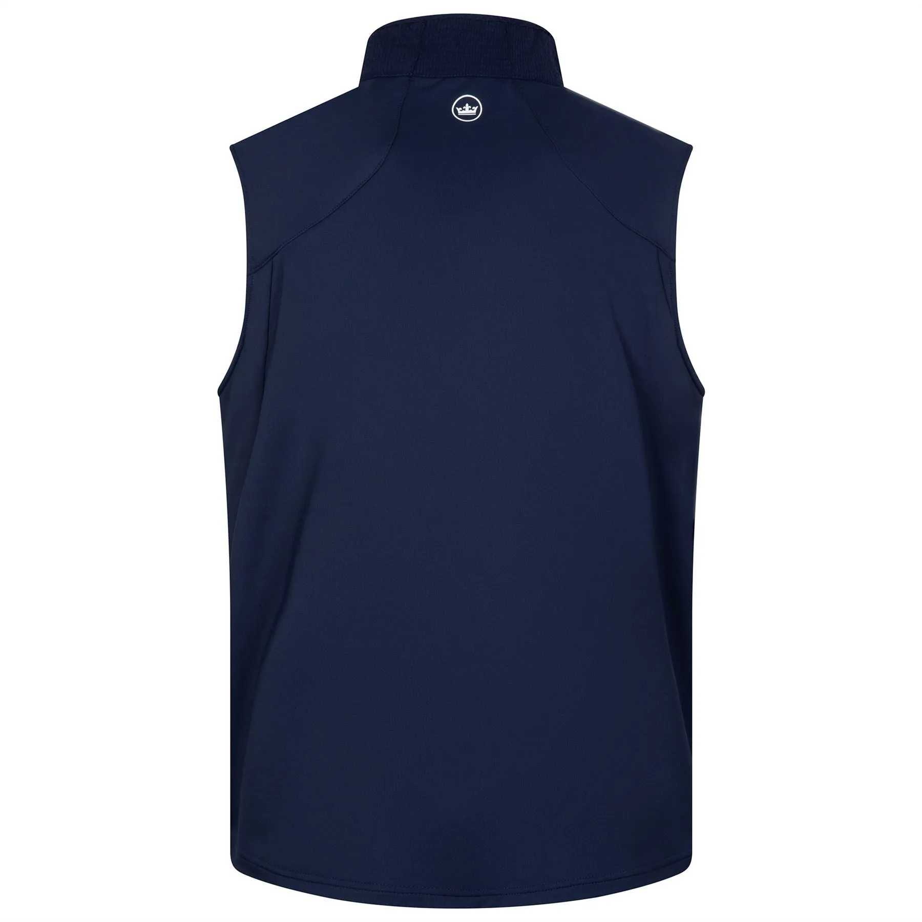 Performance Seersucker Hyb Vest Navy - SS23