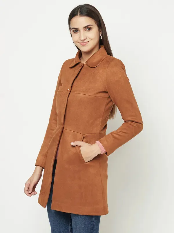 Women Tan Coat