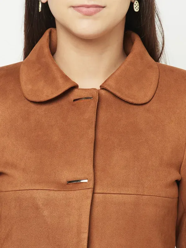 Women Tan Coat